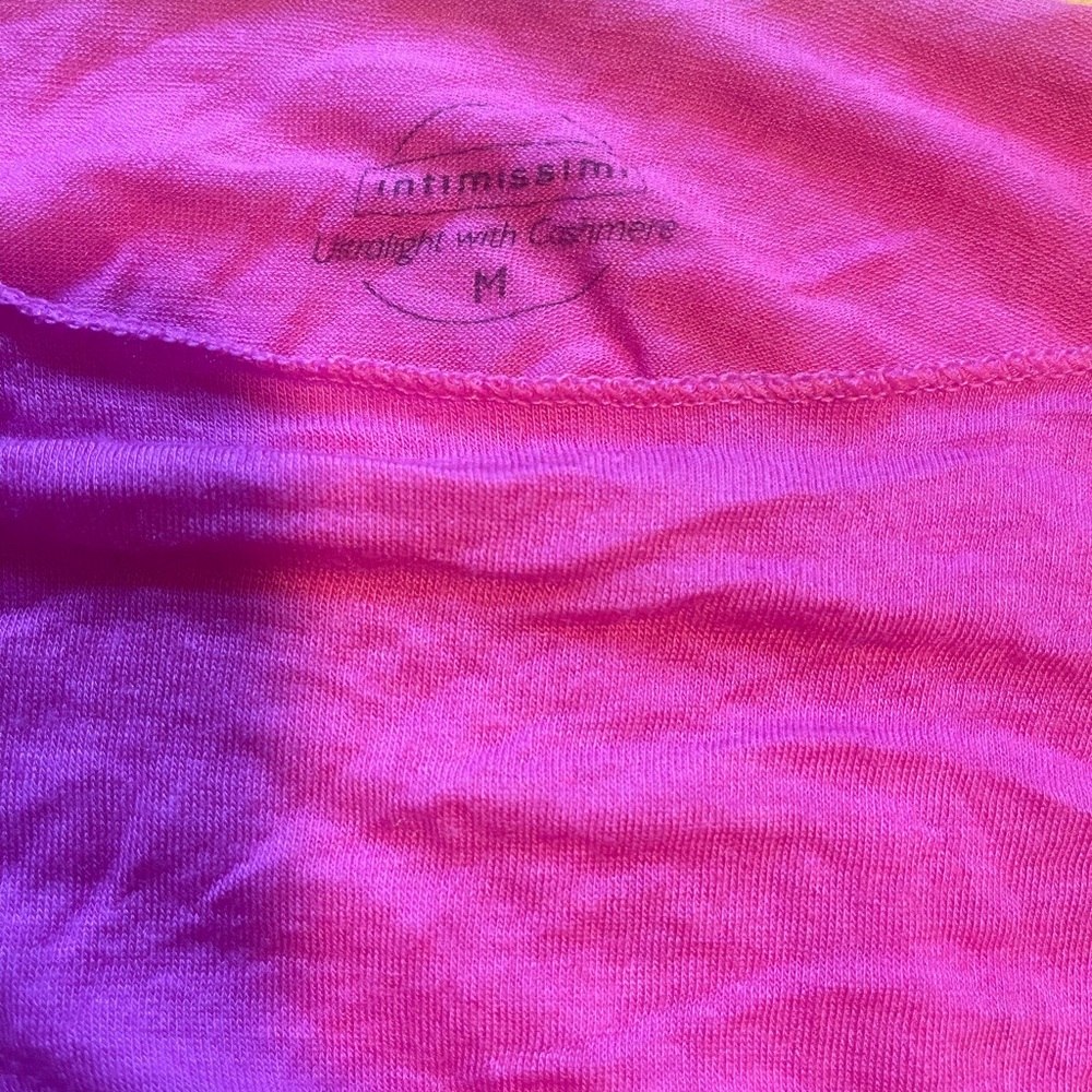 Intimissimi Cashmere Top Pink
